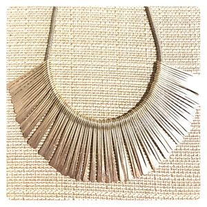Silver Essential Fringe Necklace